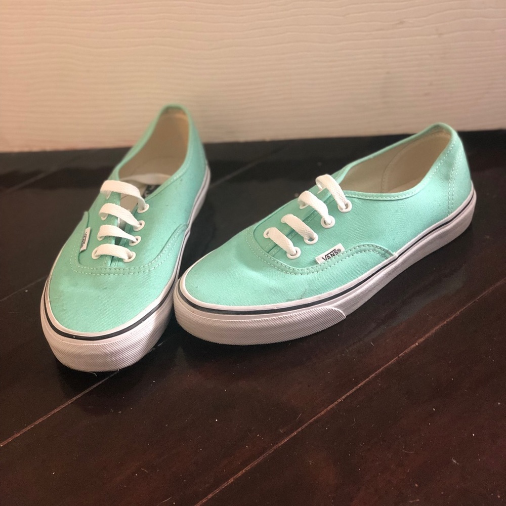 Light blue vans